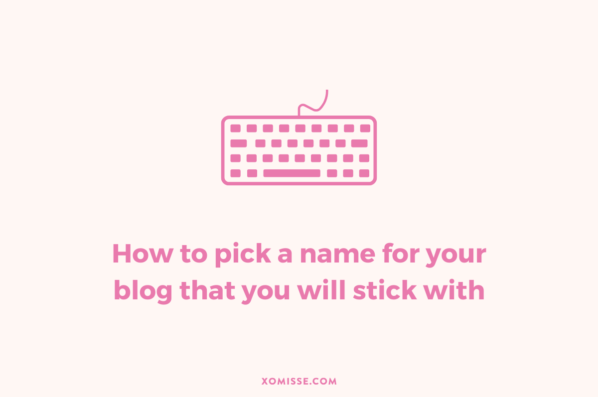 How to choose the perfect domain name for your blog