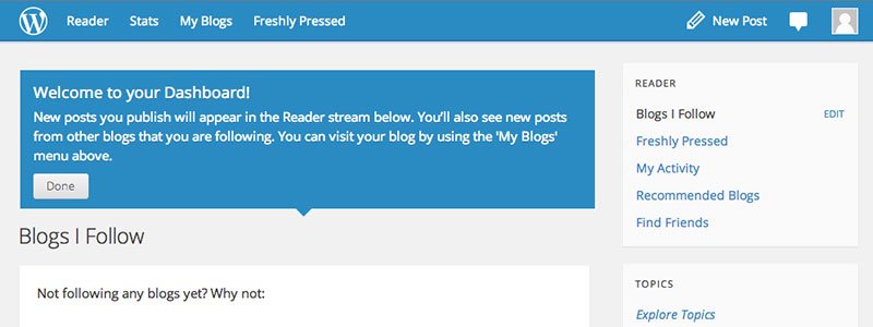 wordpress setup