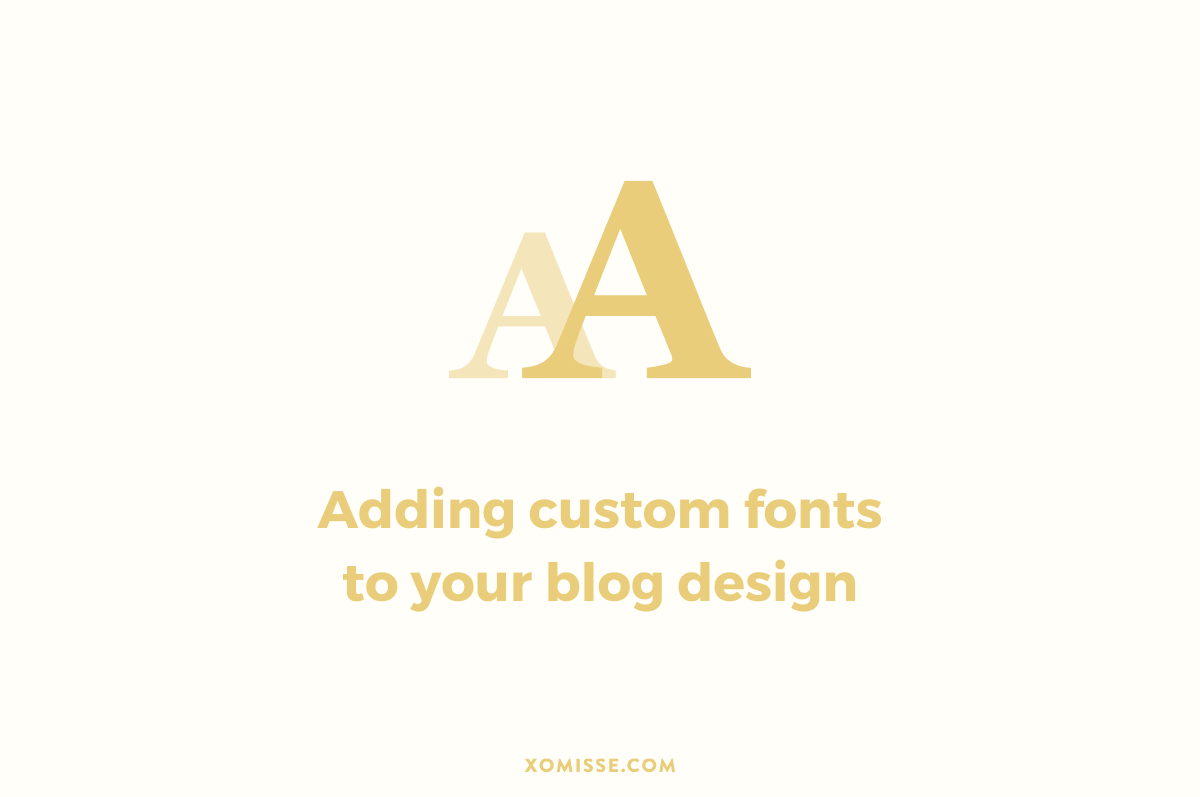 How to add a Google font or custom font to your Blogger or WordPress blog