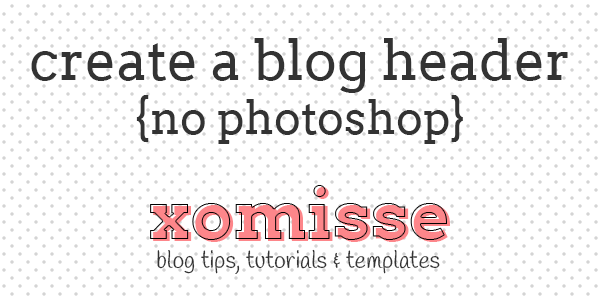 create a blog header in gimp
