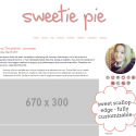 sweetie pie scalloped blogger template
