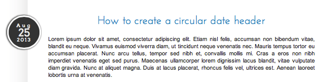 circular-date-header-for-blogger-posts