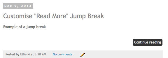 Jump Link Example After