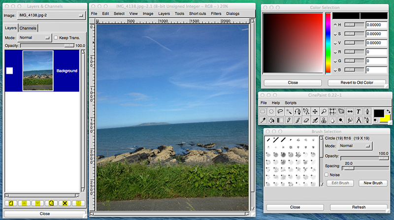 CinePaint - alternative to photoshop review