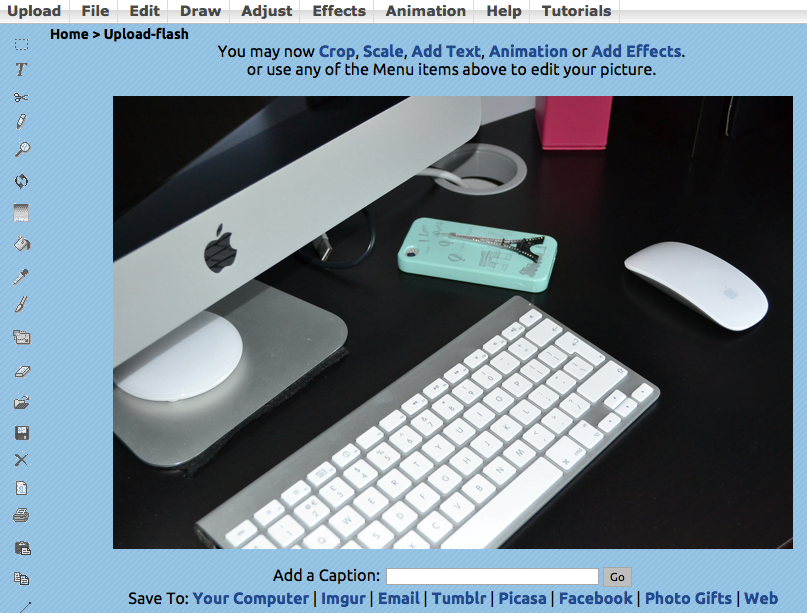 LunaPic - alternatives to photoshop online
