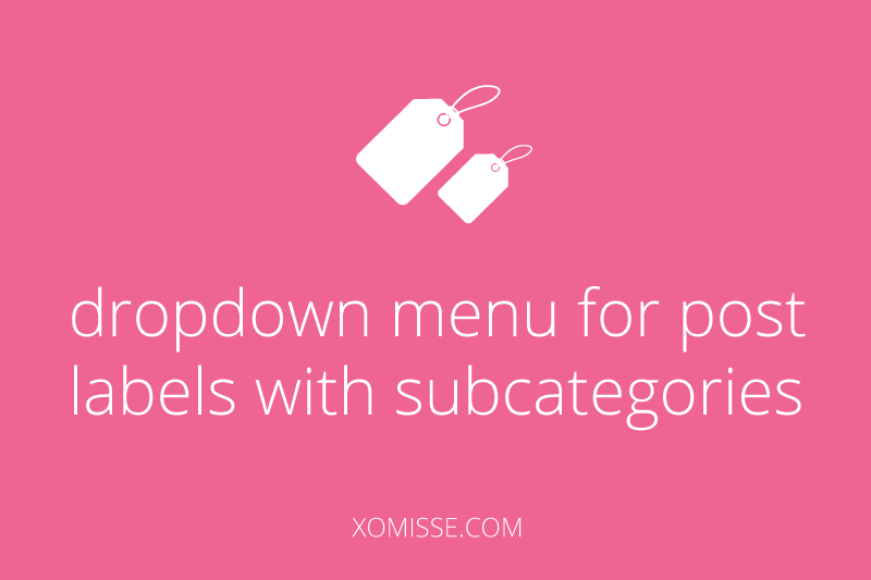 Create a dropdown select box using subcategories