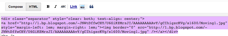 Adding alt text tags to images in blogger for SEO