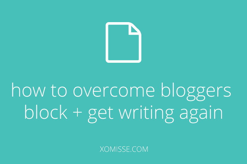 Avoid blogging burnout + overcome bloggers block