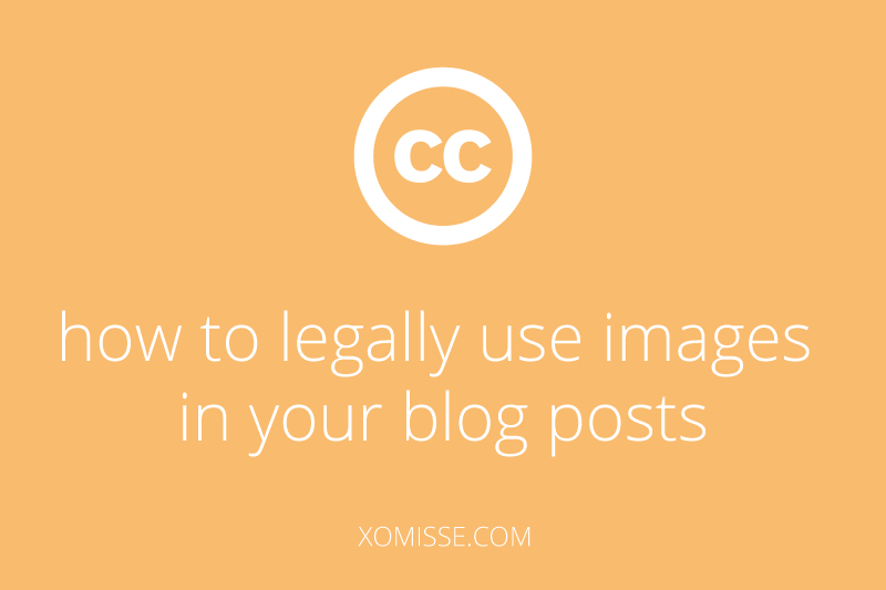 How to legally use images and content in your blog posts