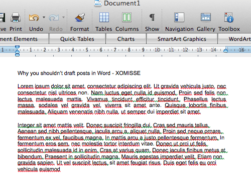 WHY YOU SHOULDN’T DRAFT BLOG POSTS USING WORD xomisse