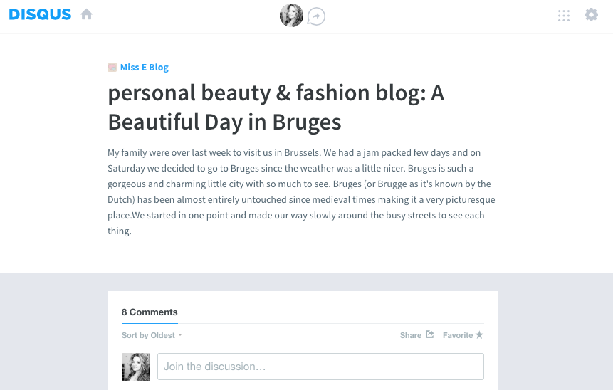 disqus comments - features, pros, cons