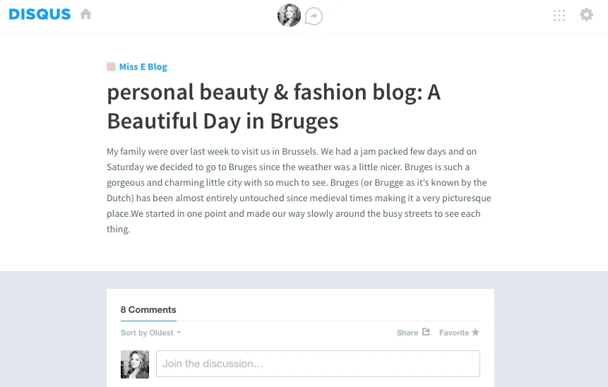 disqus comments - features, pros, cons