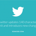 Twitter changes 140 character limit