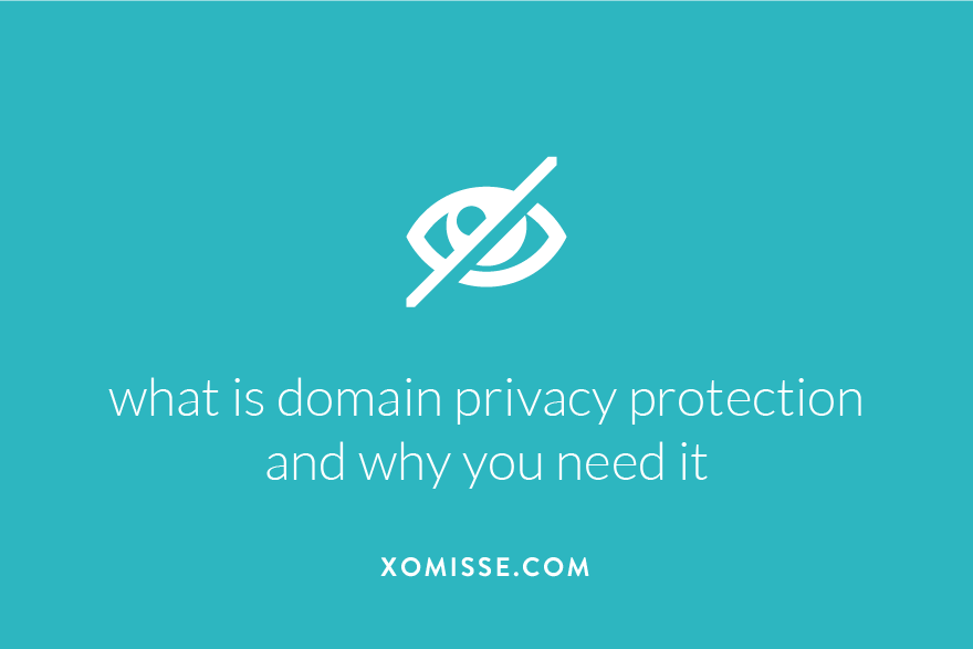 What is domain privacy protection and why you need it