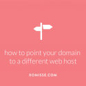 How to point your domain to a different web hosting company