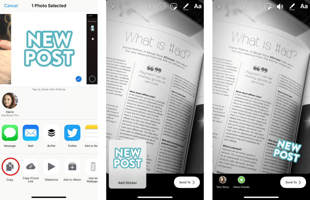 How to create GIF Stickers and add them to your Instagram Stories