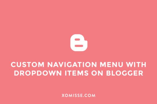 Left Menu Template Blogger Create a custom navigation menu with dropdown items on Blogger