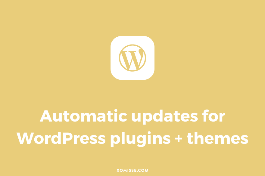 Automatic updates for WordPress plugins and themes – should you use it?