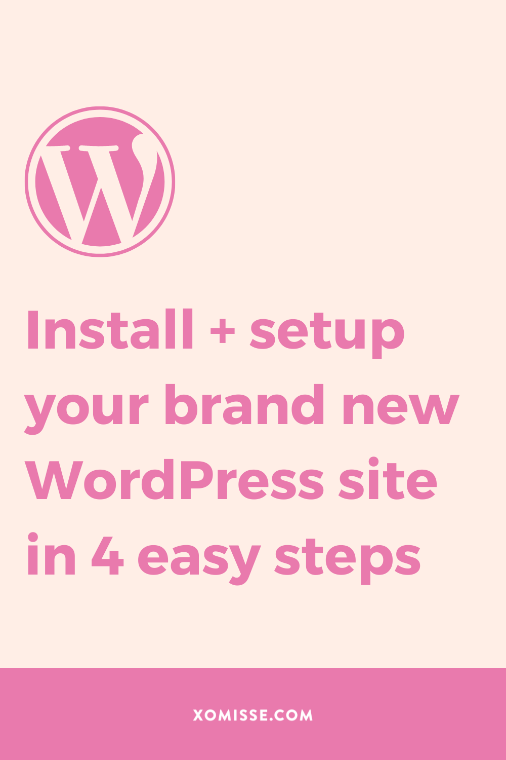 How to set up self-hosted WordPress in 4 simple steps