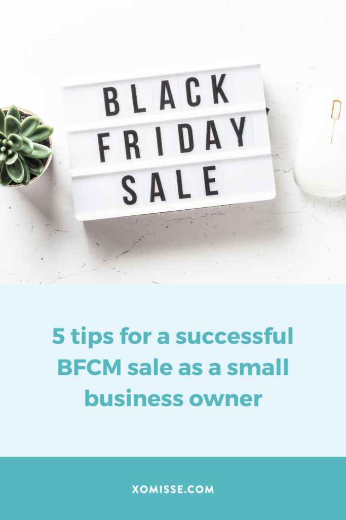 5 tips for a successful Black Friday and Cyber Monday sale as a small business owner